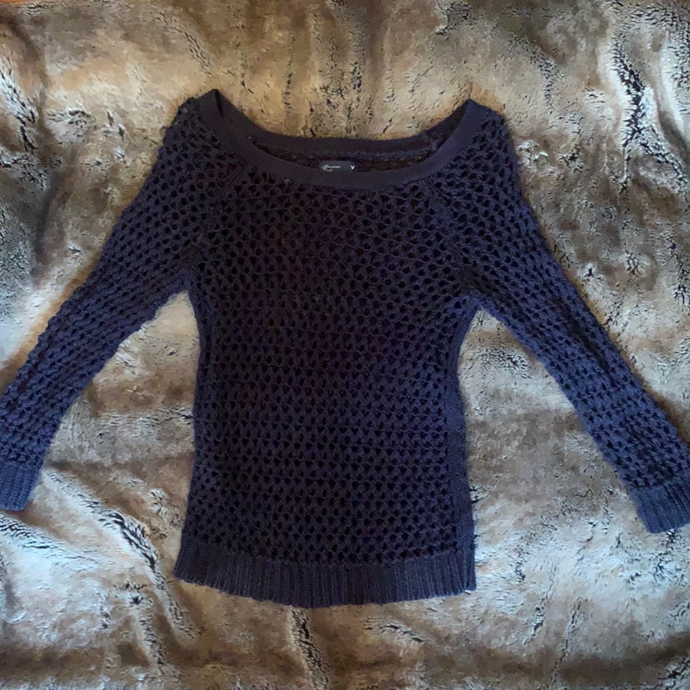 Fishnet sweater